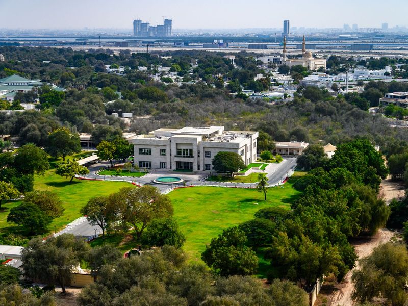 Green Dubai residential landscape